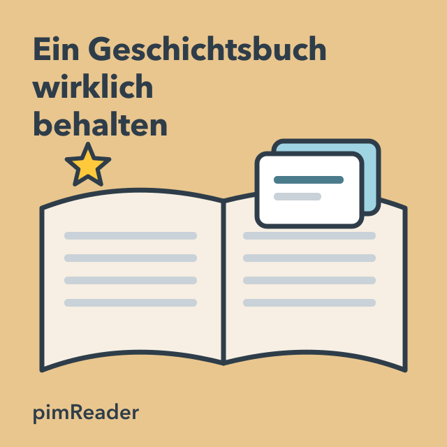 Wie man sich tatsächlich an ein Geschichtsbuch erinnert