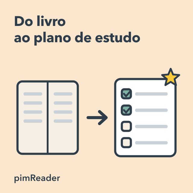 De um Livro a um Plano de Estudo: Como o pimReader Realmente Ensina