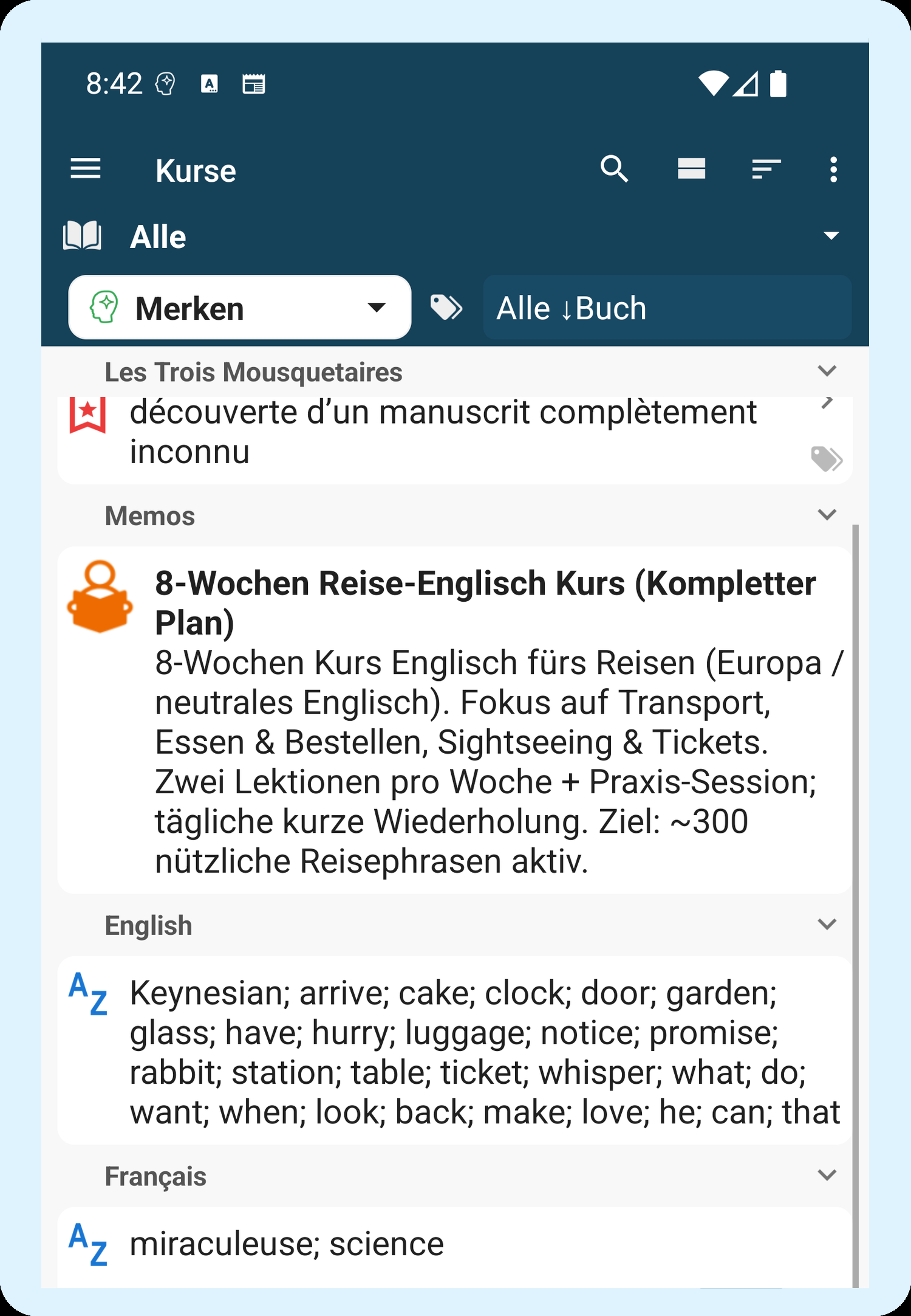 pimReader Learning