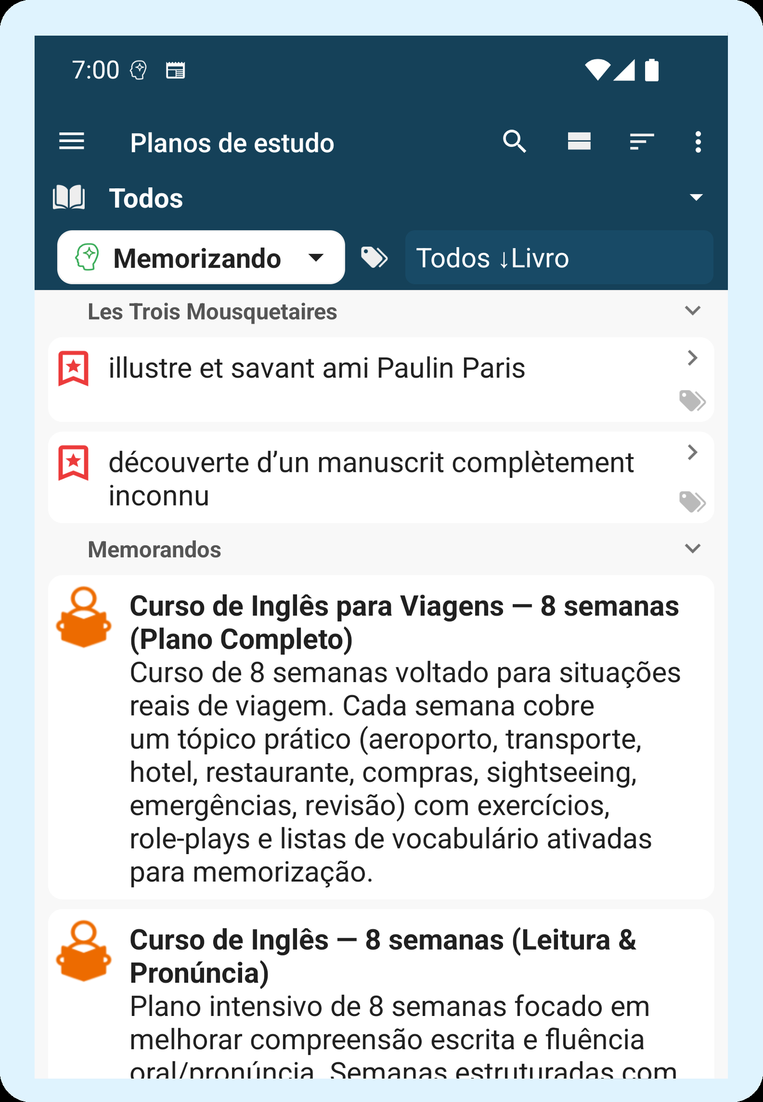 pimReader Learning