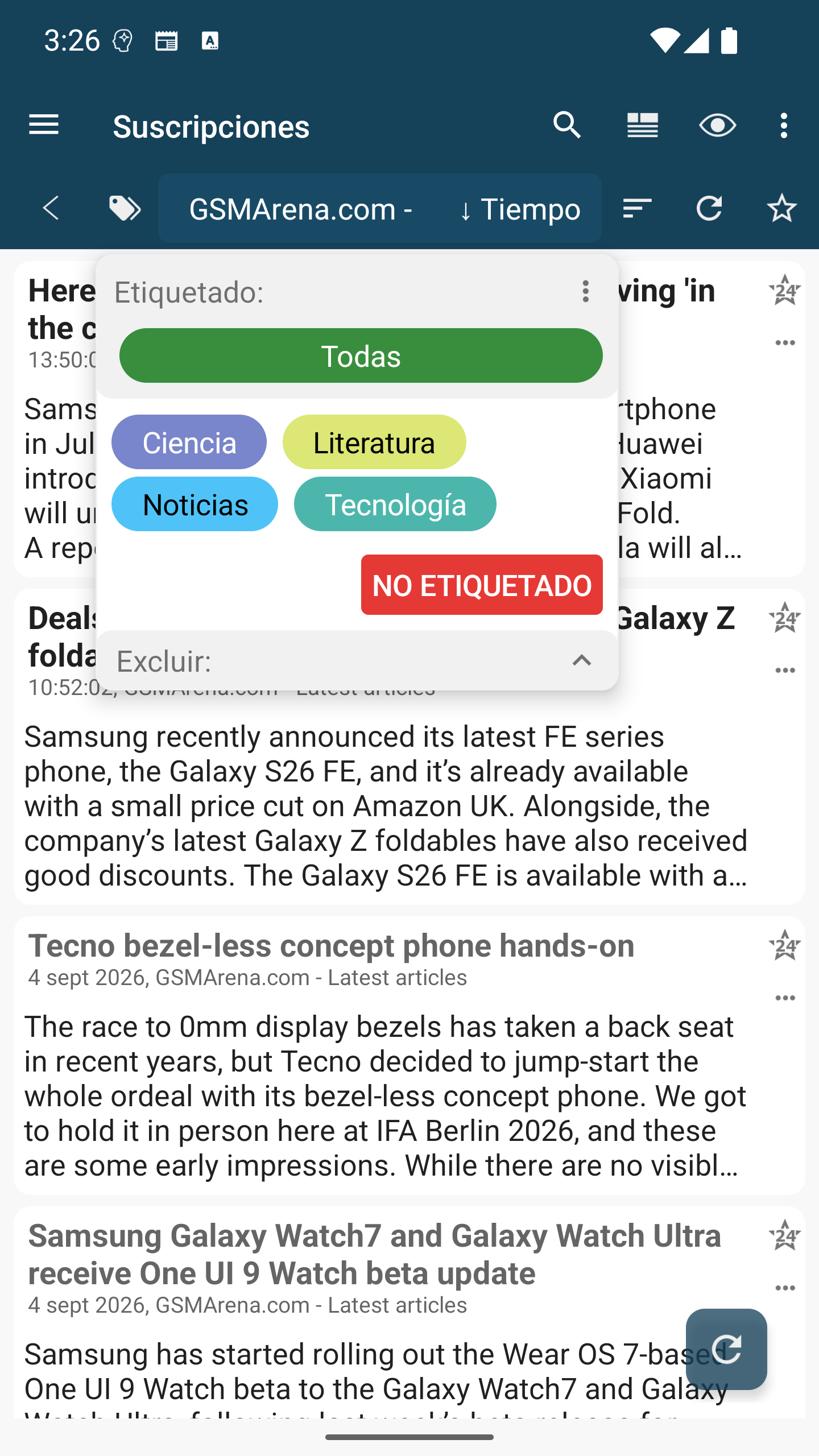 Tags Feeds