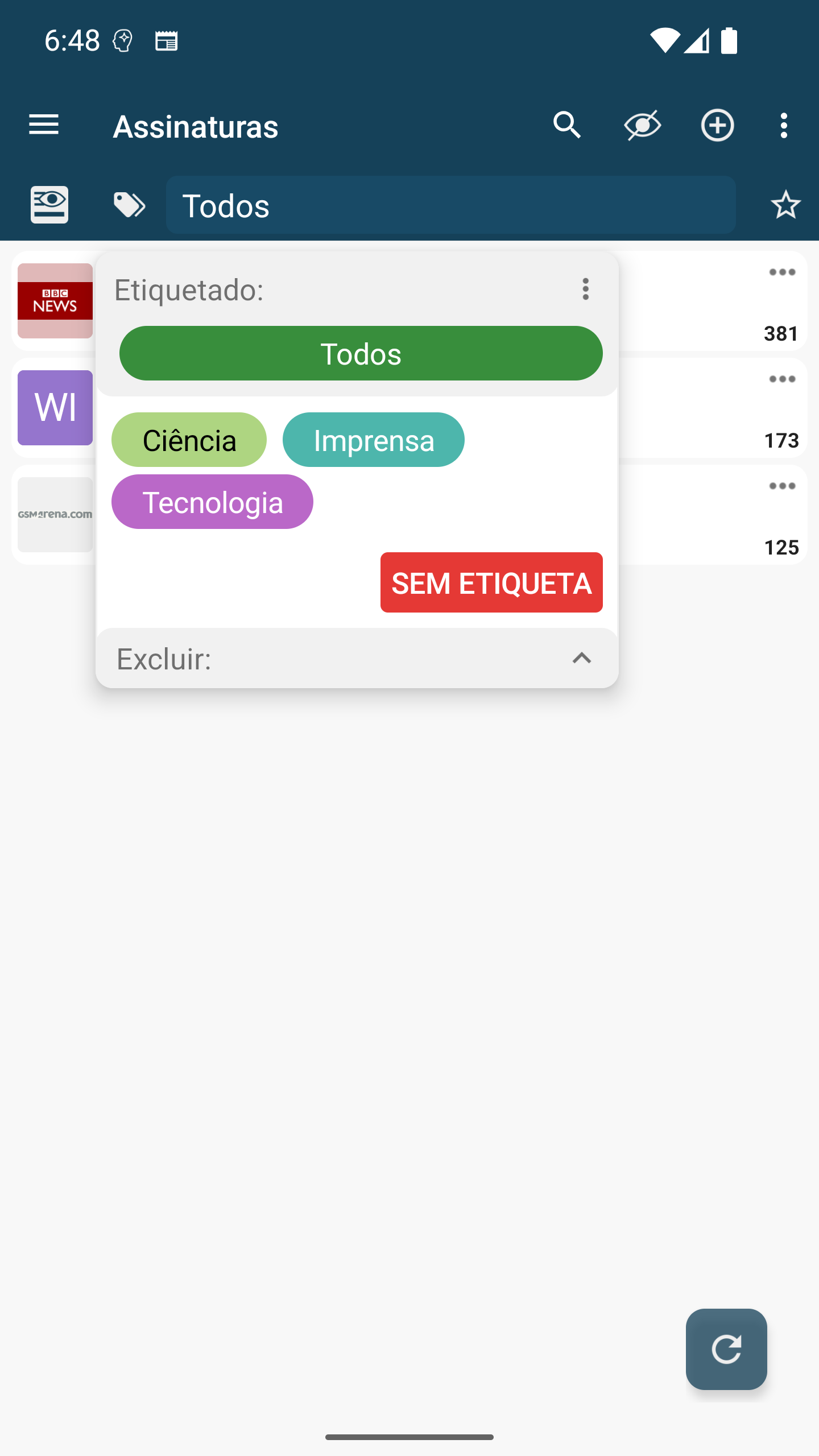 Tags Feeds