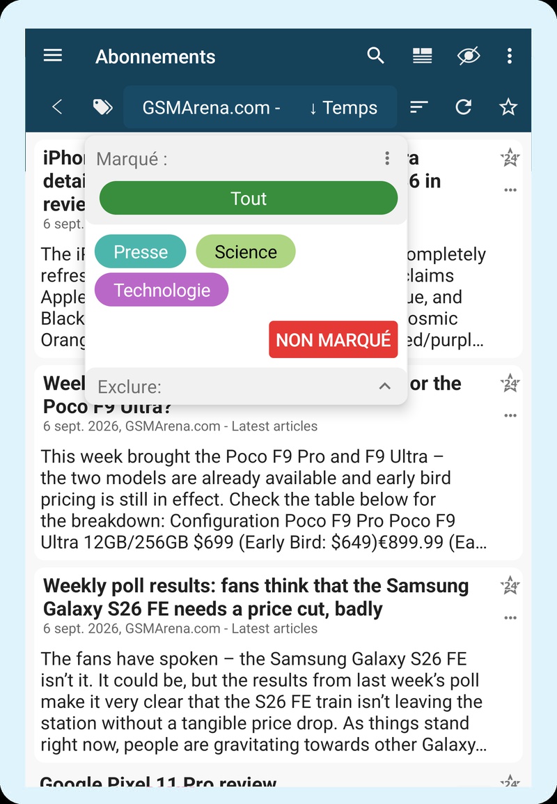 pimReader Tags