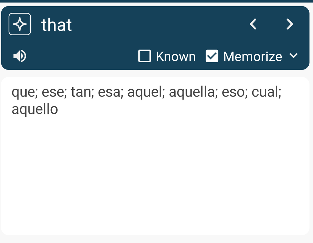A note turned into a flashcard