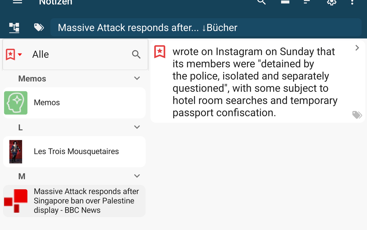 Organize with pimReader